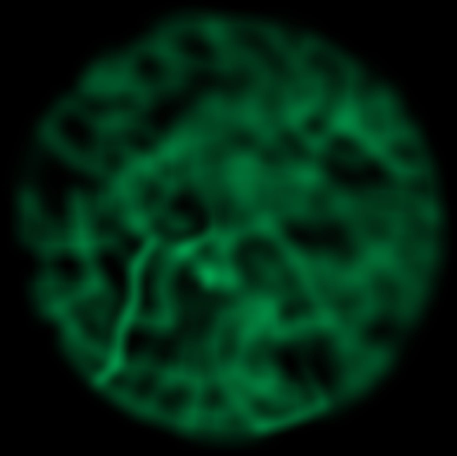 Green radioactive overlay