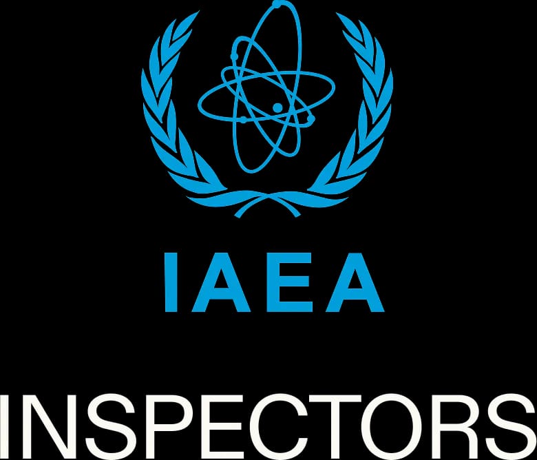 IAEA inspector in protective gear